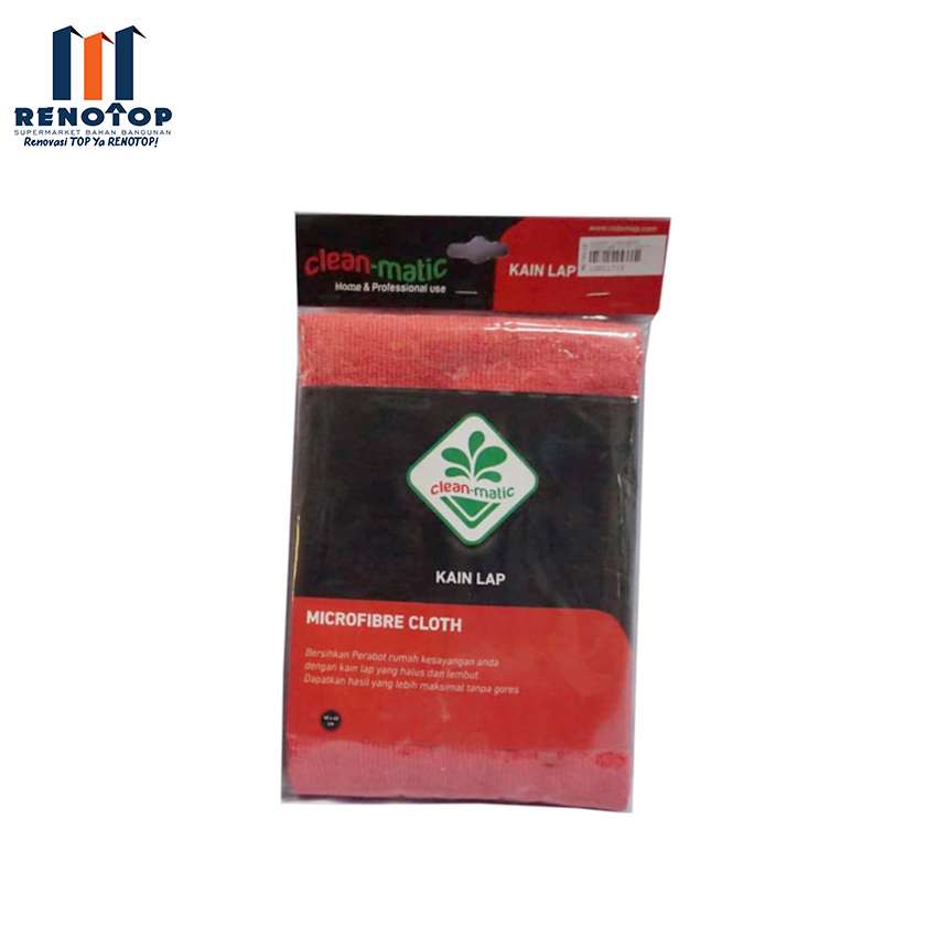 INDOMOP Clean-Matic Glass Cloth 201228 Plastik - Kain Lap photo